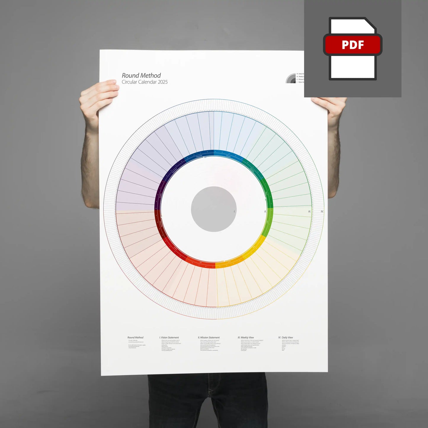 Circular Calendar (Download Version)