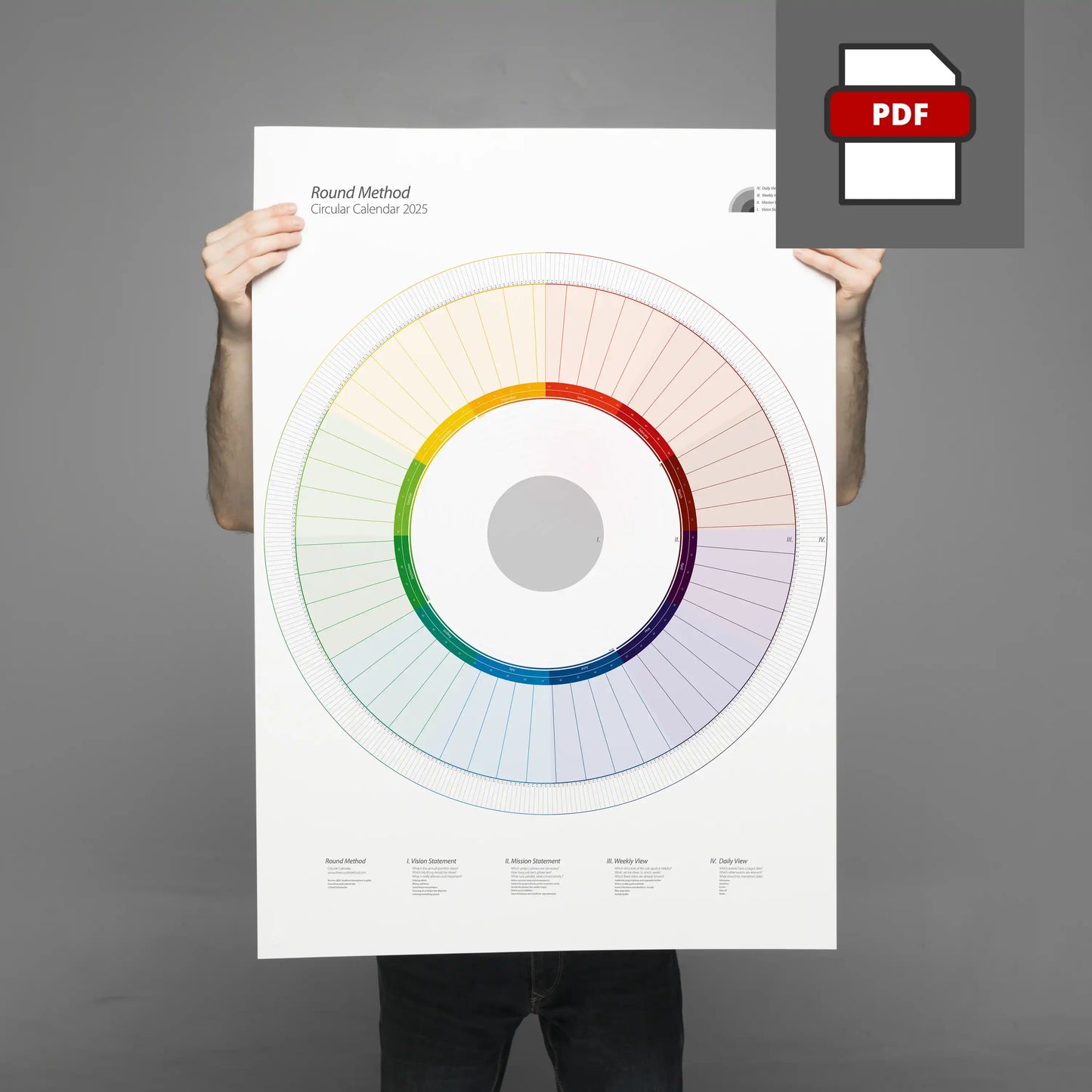 Circular Calendar (Download Version)